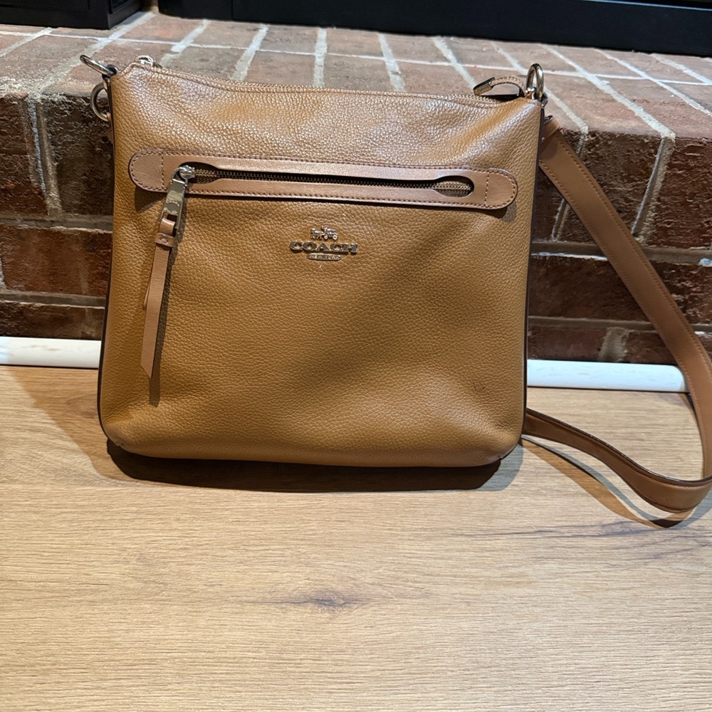 Coach Tan Crossbody Bag